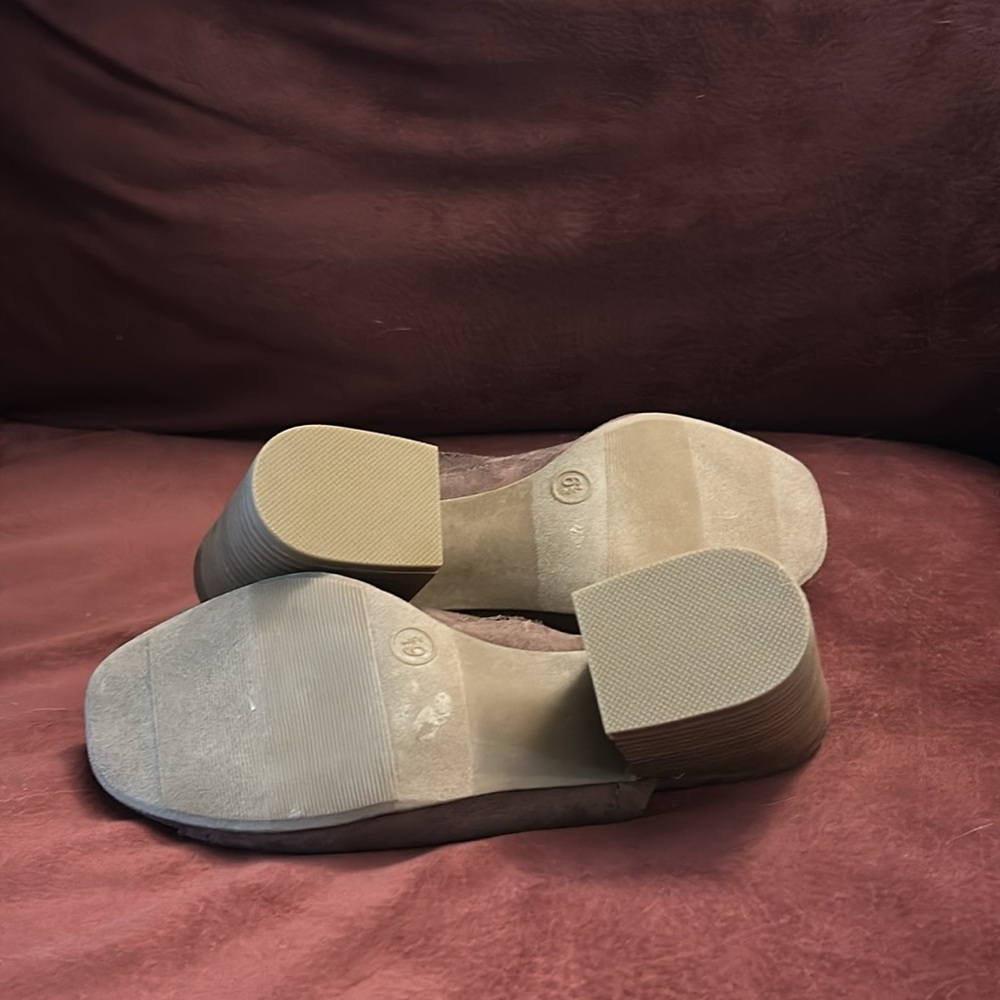 Universal Thread Open Toe Block Heels Size 6.5 Br… - image 6